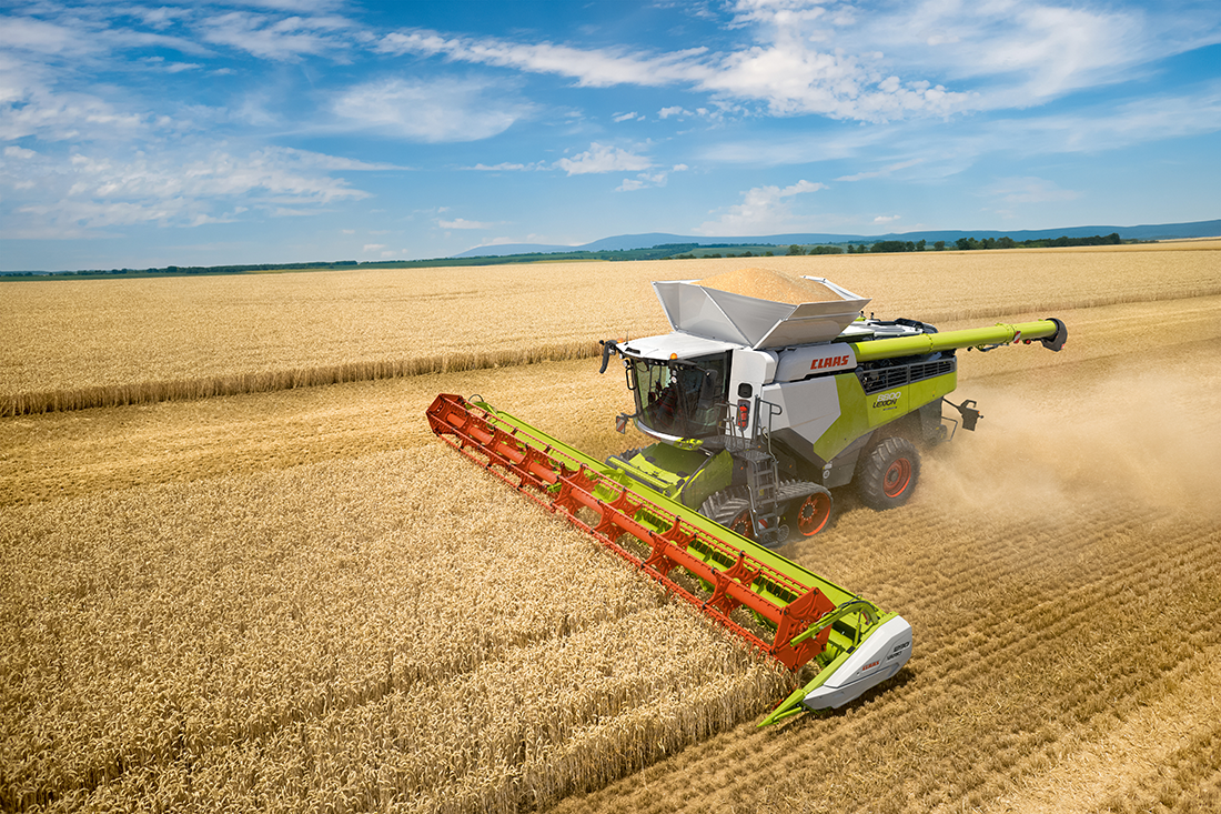 Mähdrescher von CLAAS