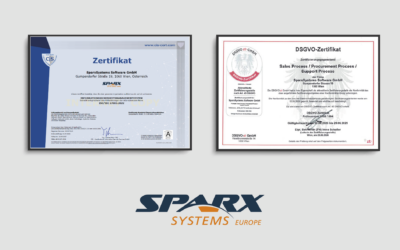 Neue Zertifierungen für SparxSystems Europe
